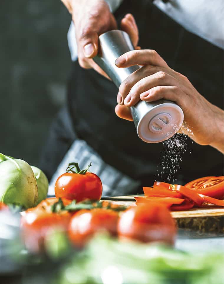 Nutrition - our Chefs go the extra mile preparing nutritious meals