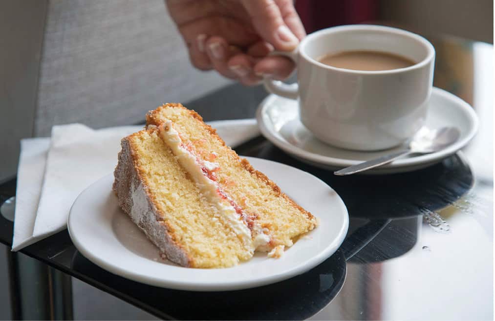 Wellbeing - Tea and cake at St Vincent's